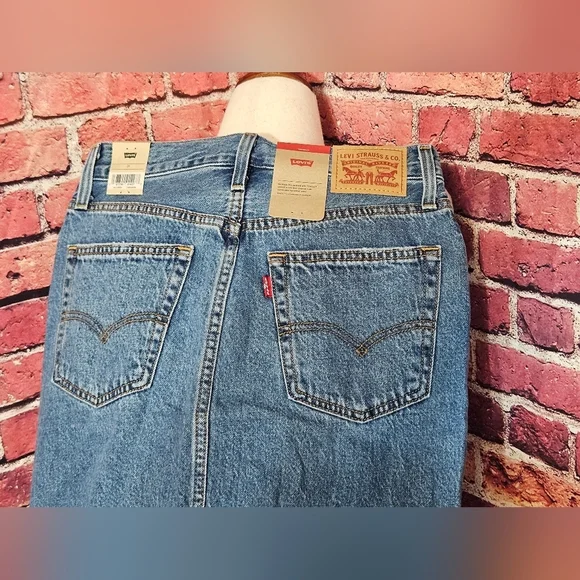 Blue Denim Skirt Womens Size 26 - Picture 9 of 13